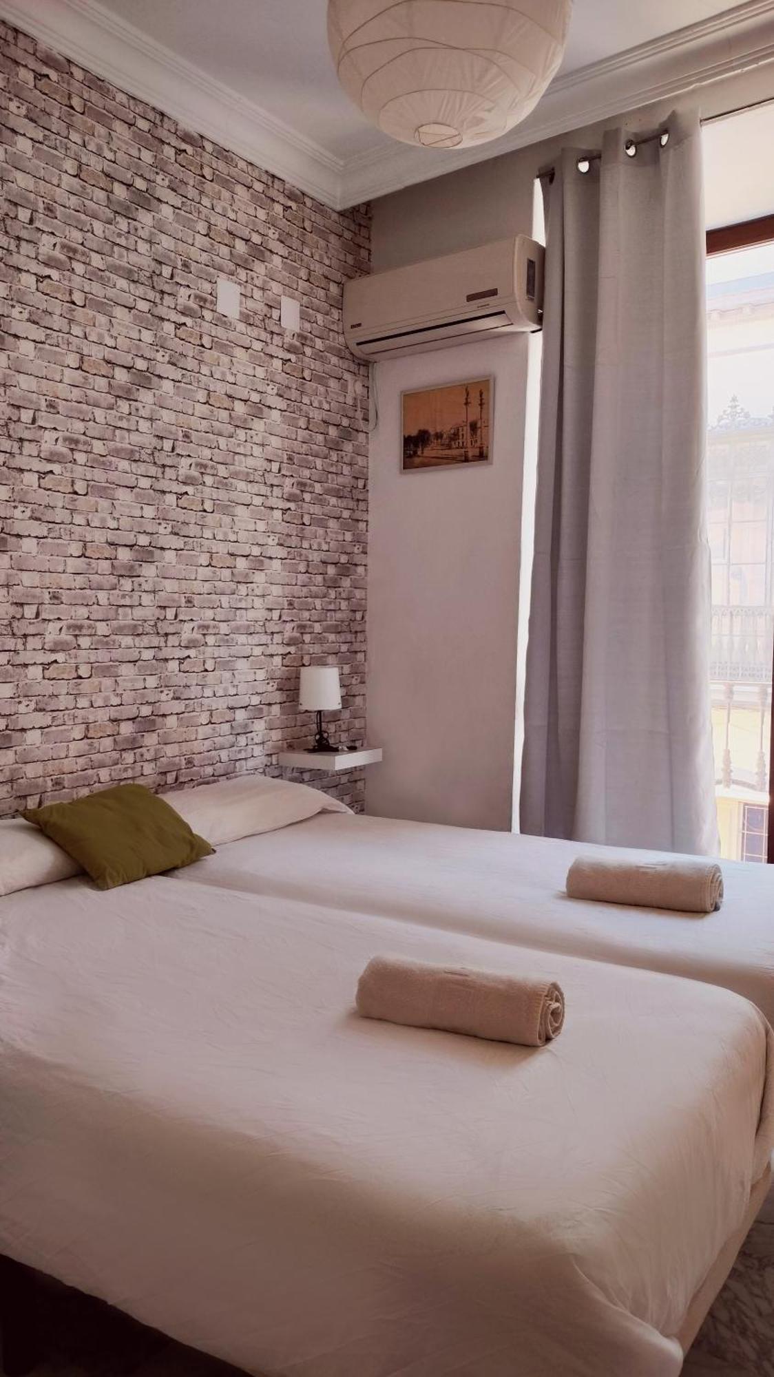 Apartamento En Sevilla Centro Con Vistas A La Plaza Alameda De Hercules - Hasta 7 Personas Extérieur photo